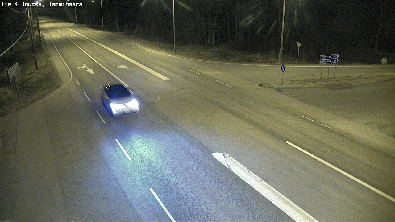 Weather Camera Image Road 4 Joutsa, Tammilahti, Joutsa, Keski-Suomi