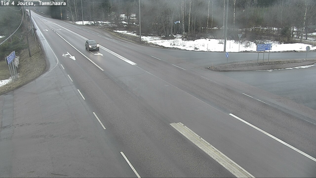 Weather Camera Image Road 4 Joutsa, Tammilahti, Joutsa, Keski-Suomi