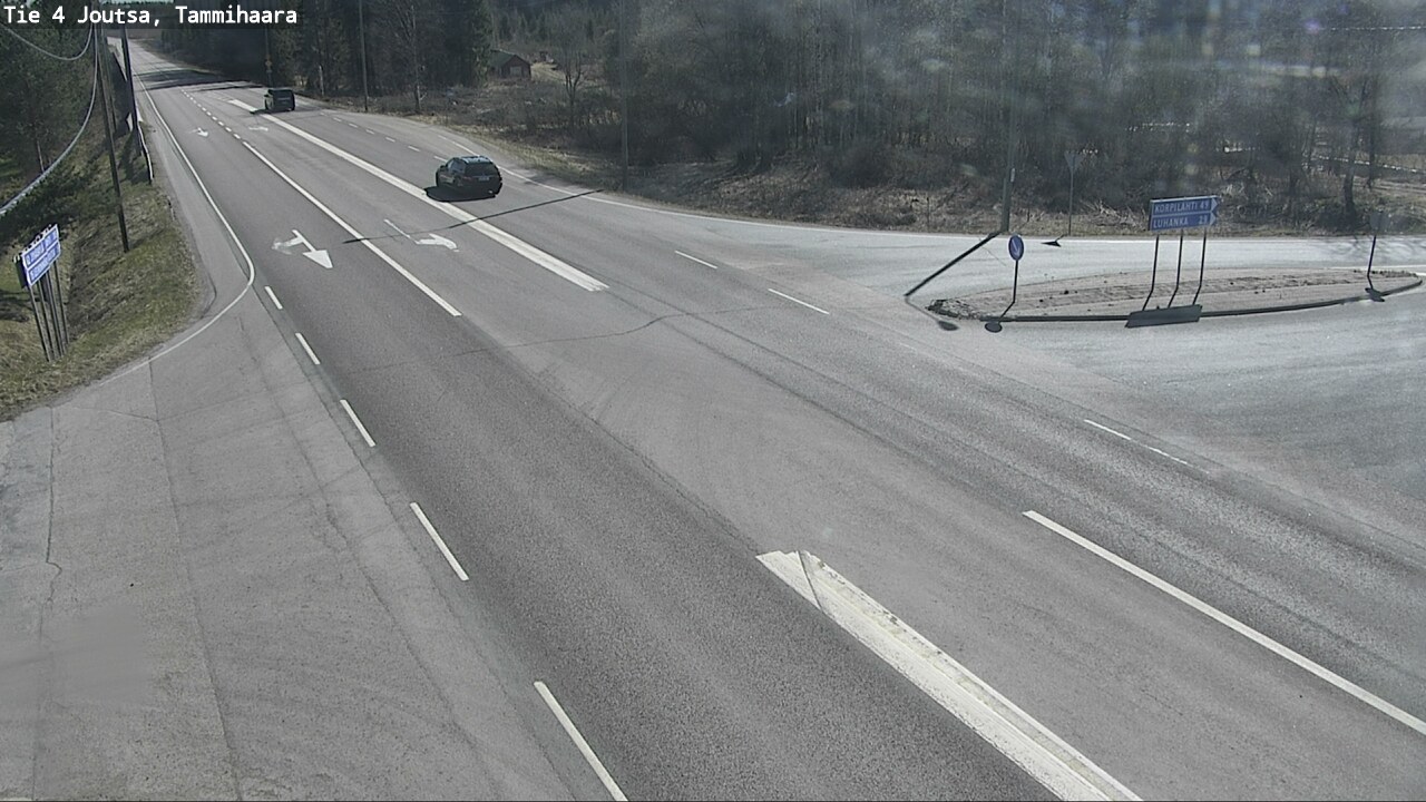 Weather Camera Image Väg 4 Joutsa, Tammilahti, Joutsa, Keski-Suomi