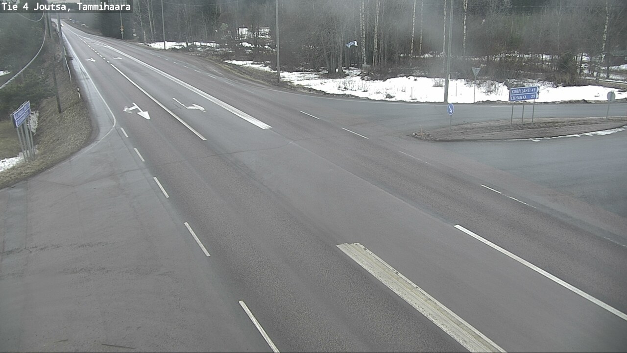 Weather Camera Image Road 4 Joutsa, Tammilahti, Joutsa, Keski-Suomi