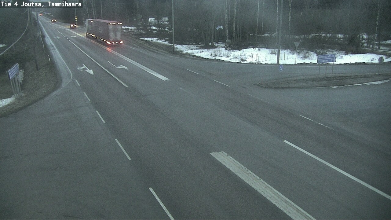 Weather Camera Image Road 4 Joutsa, Tammilahti, Joutsa, Keski-Suomi