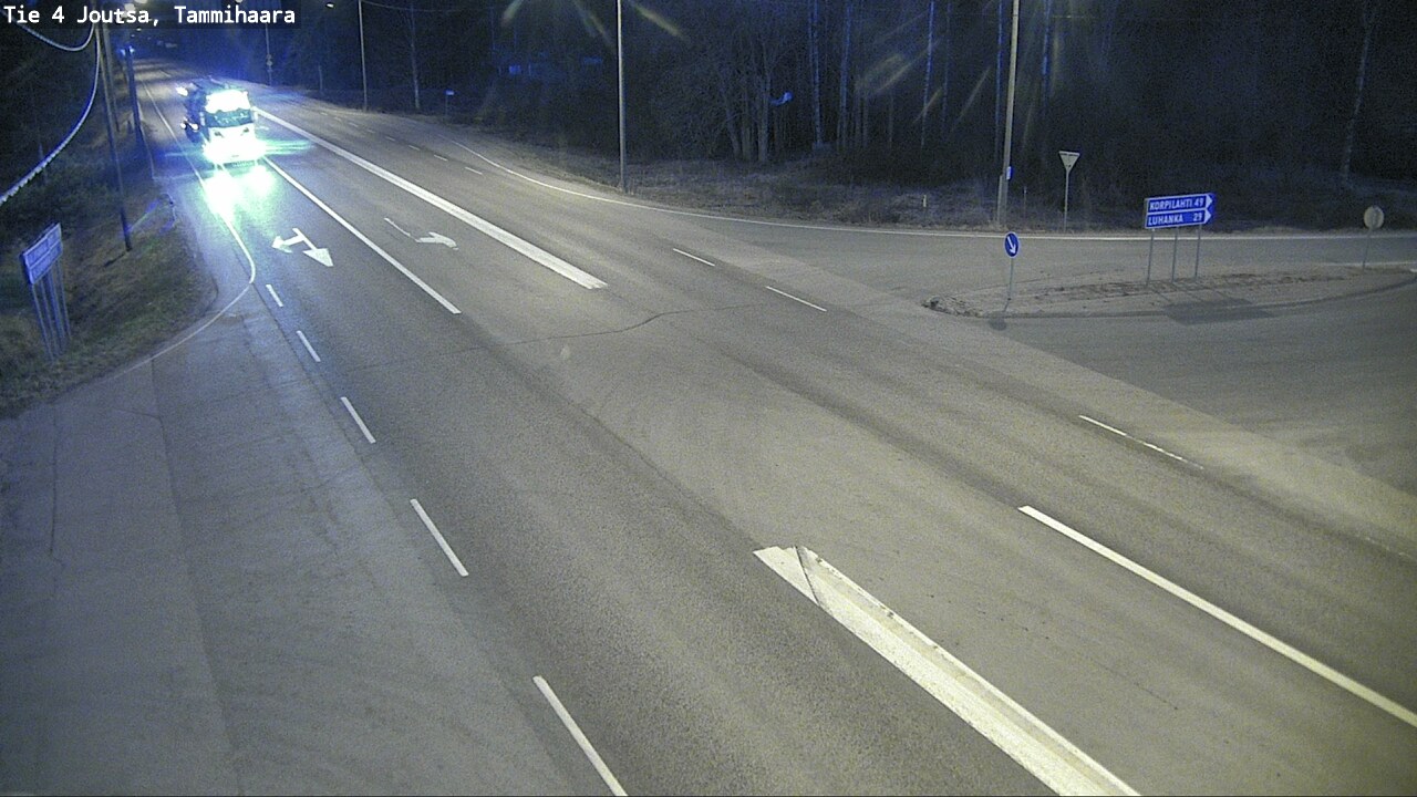Weather Camera Image Väg 4 Joutsa, Tammilahti, Joutsa, Keski-Suomi