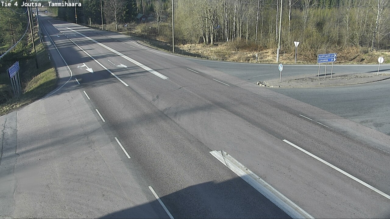 Kelikamerat Kuva Tie 4 Joutsa, Tammilahti, Joutsa, Keski-Suomi