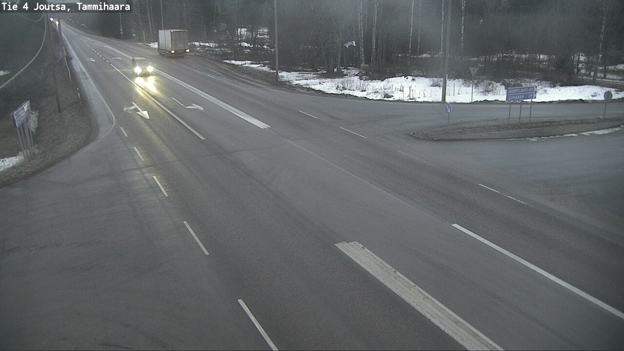 Weather Camera Image Road 4 Joutsa, Tammilahti, Joutsa, Keski-Suomi