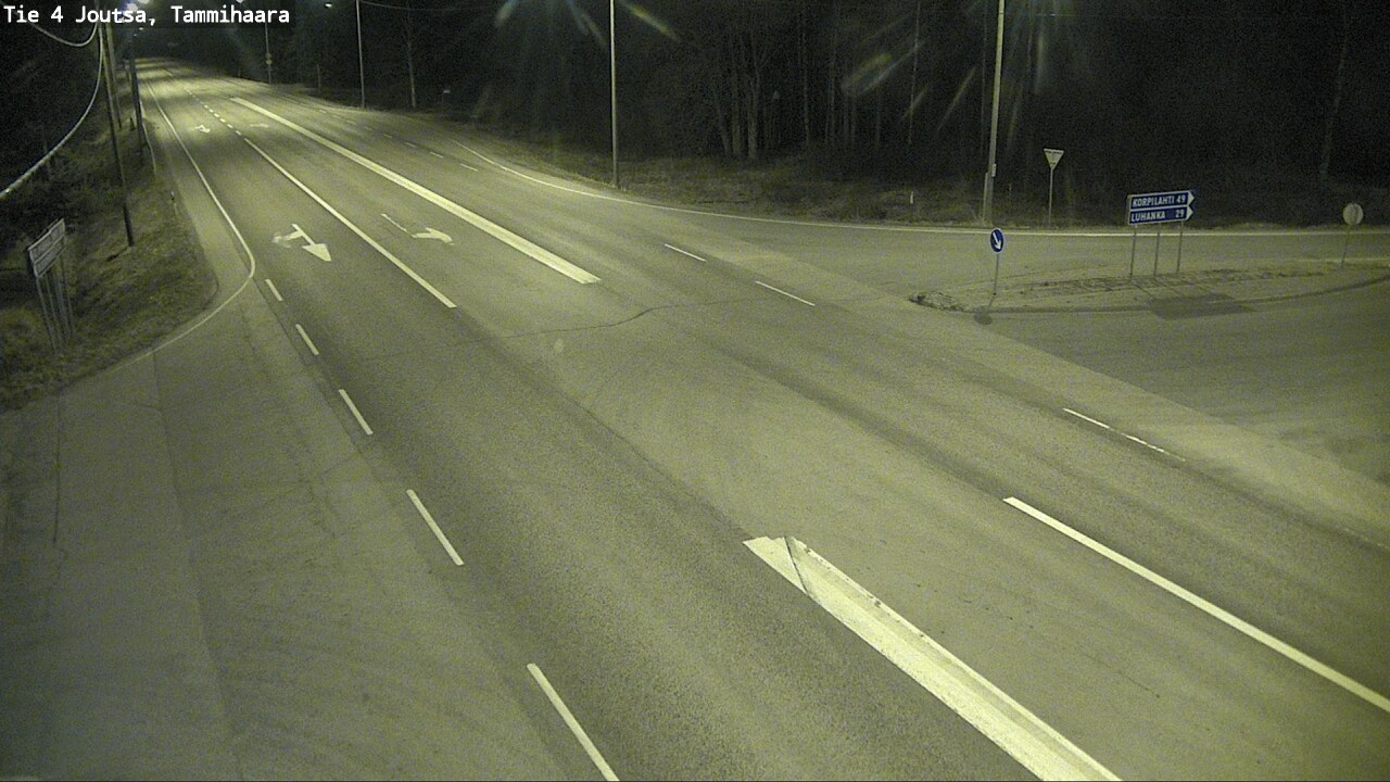 Weather Camera Image Road 4 Joutsa, Tammilahti, Joutsa, Keski-Suomi