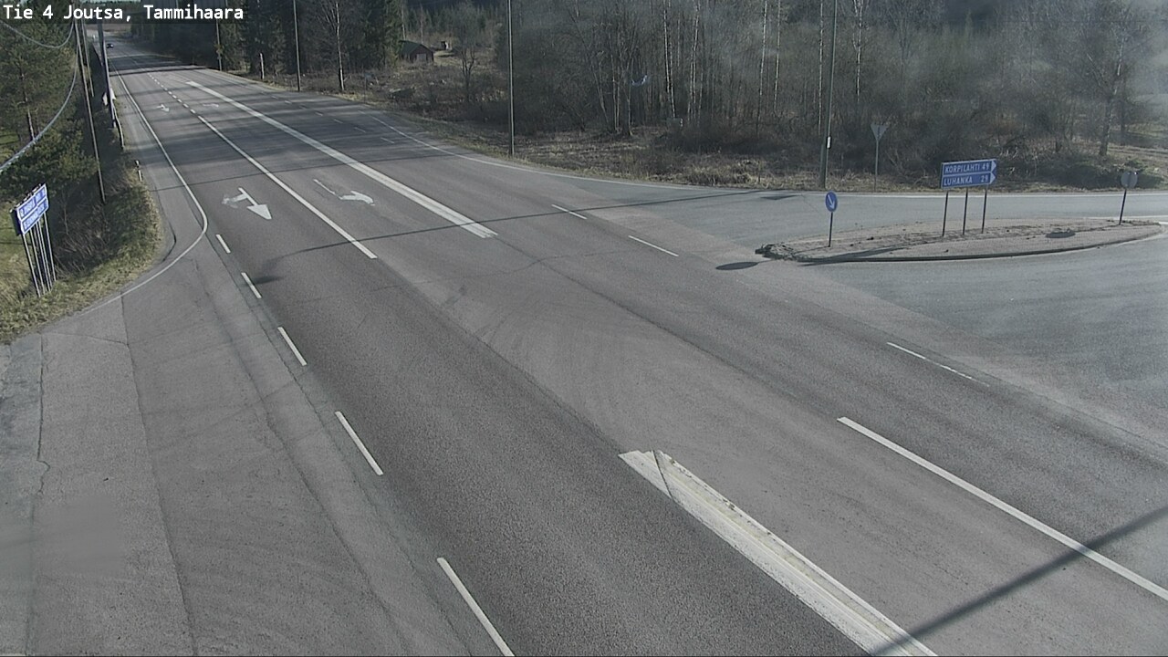 Weather Camera Image Väg 4 Joutsa, Tammilahti, Joutsa, Keski-Suomi