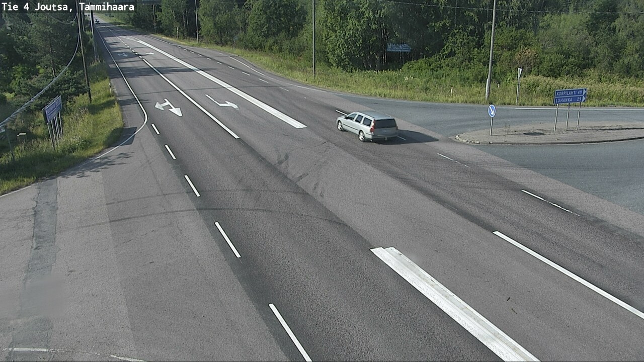 Weather Camera Image Road 4 Joutsa, Tammilahti, Joutsa, Keski-Suomi