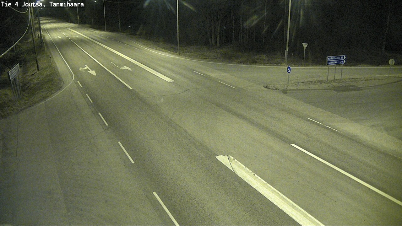 Weather Camera Image Road 4 Joutsa, Tammilahti, Joutsa, Keski-Suomi
