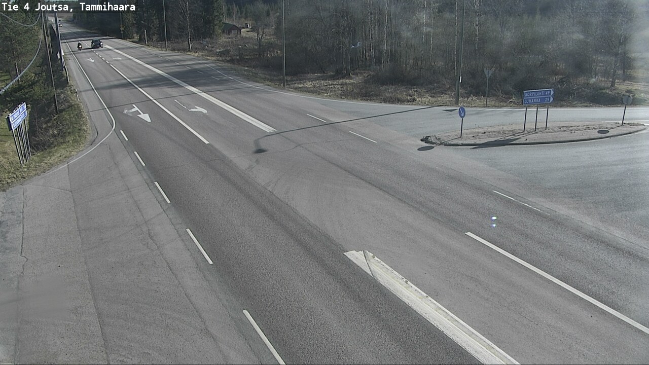 Weather Camera Image Väg 4 Joutsa, Tammilahti, Joutsa, Keski-Suomi