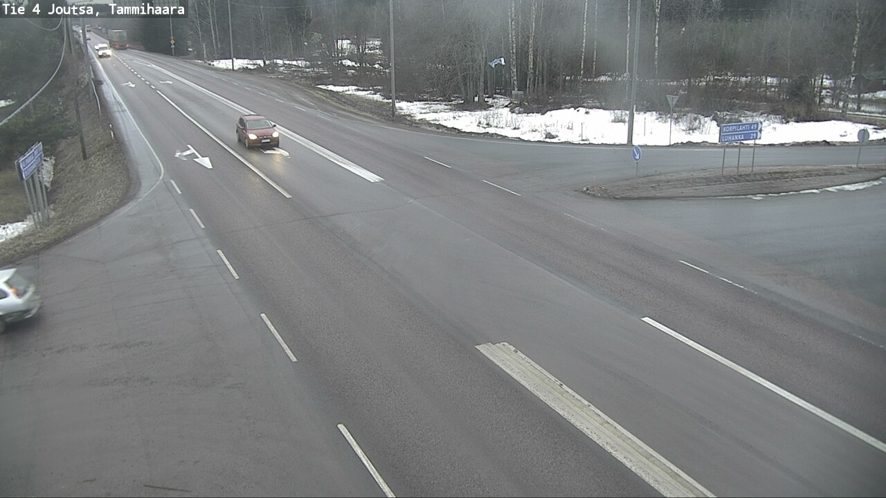 Weather Camera Image Road 4 Joutsa, Tammilahti, Joutsa, Keski-Suomi