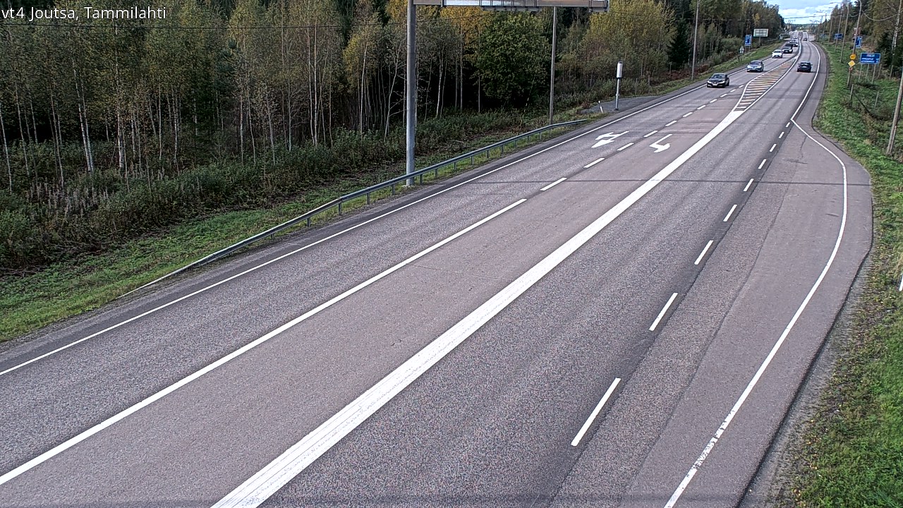 Weather Camera Image Road 4 Joutsa, Tammilahti, Joutsa, Keski-Suomi