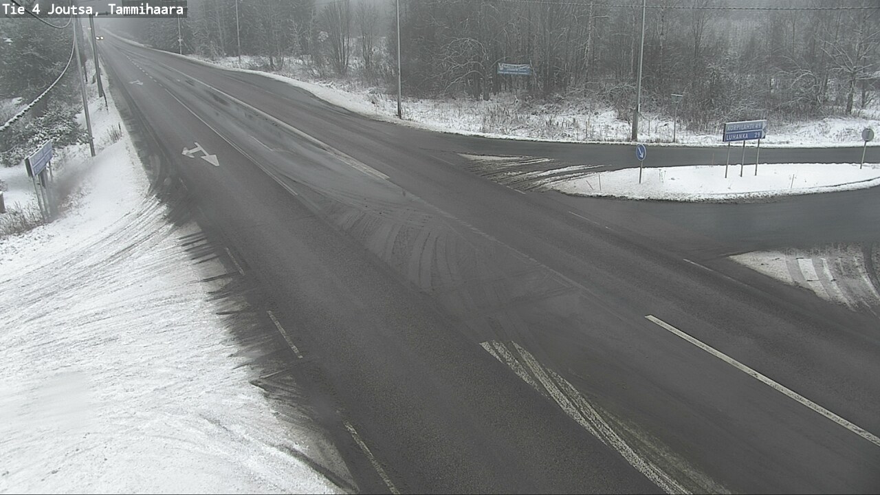 Weather Camera Image Väg 4 Joutsa, Tammilahti, Joutsa, Keski-Suomi