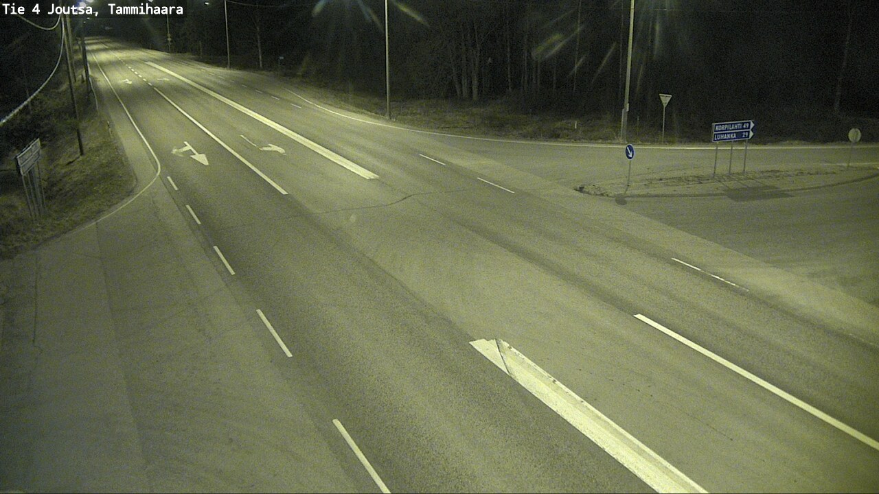 Weather Camera Image Road 4 Joutsa, Tammilahti, Joutsa, Keski-Suomi