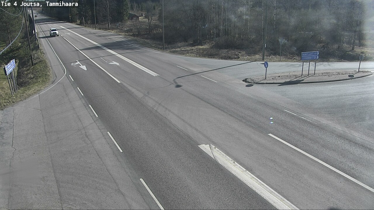 Weather Camera Image Väg 4 Joutsa, Tammilahti, Joutsa, Keski-Suomi