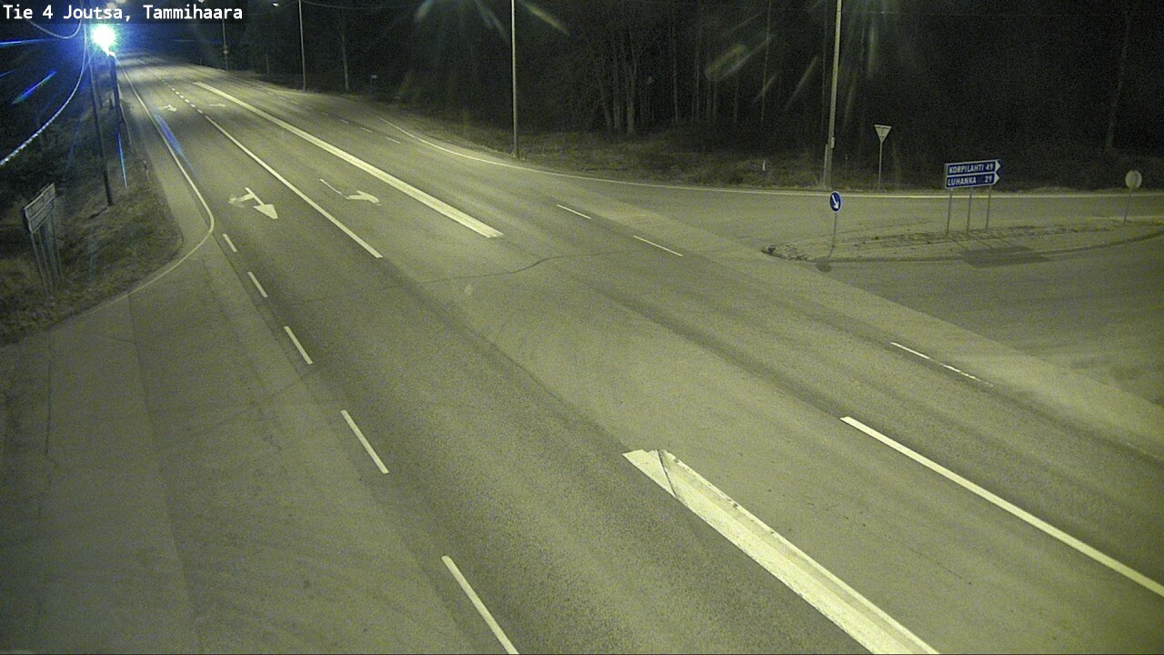 Weather Camera Image Road 4 Joutsa, Tammilahti, Joutsa, Keski-Suomi