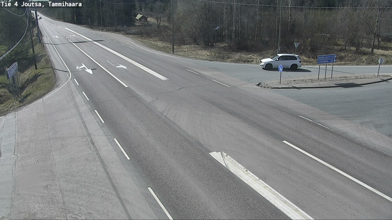 Weather Camera Image Väg 4 Joutsa, Tammilahti, Joutsa, Keski-Suomi