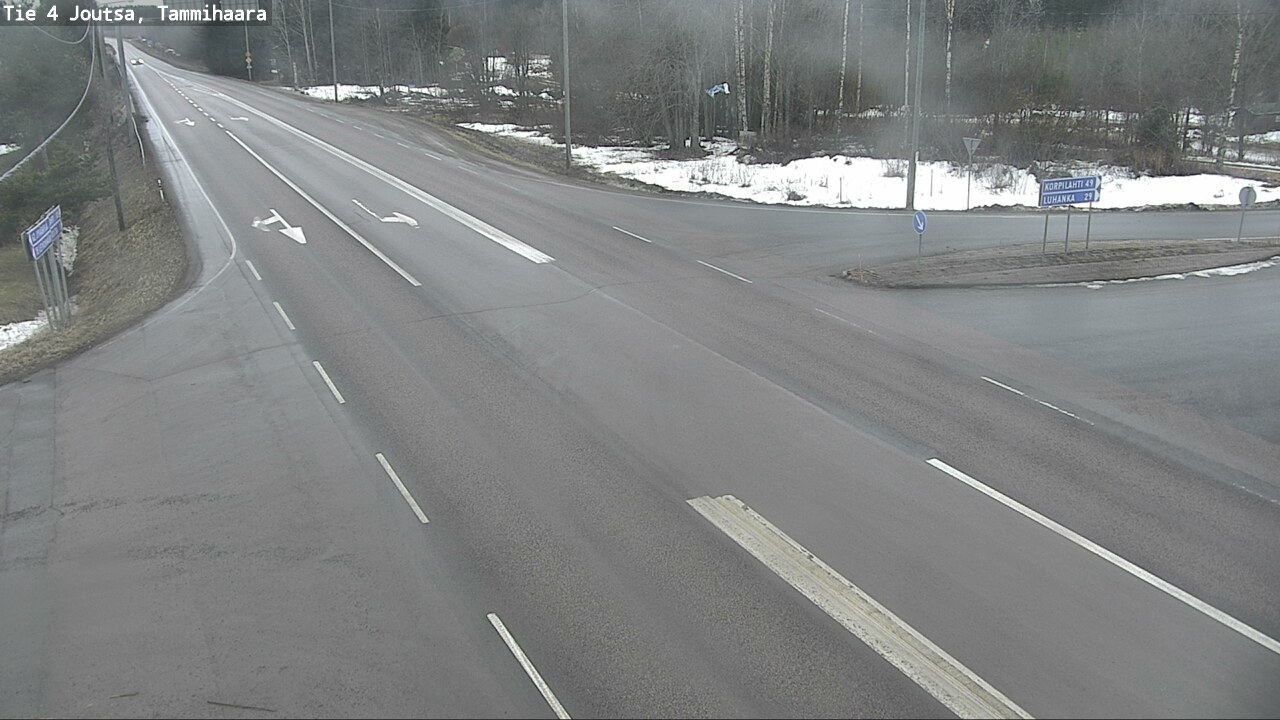 Weather Camera Image Road 4 Joutsa, Tammilahti, Joutsa, Keski-Suomi