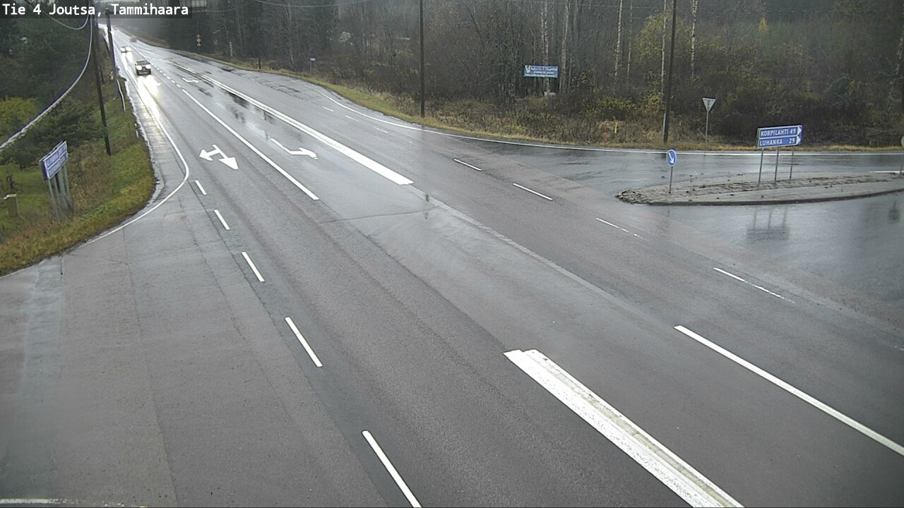 Weather Camera Image Väg 4 Joutsa, Tammilahti, Joutsa, Keski-Suomi
