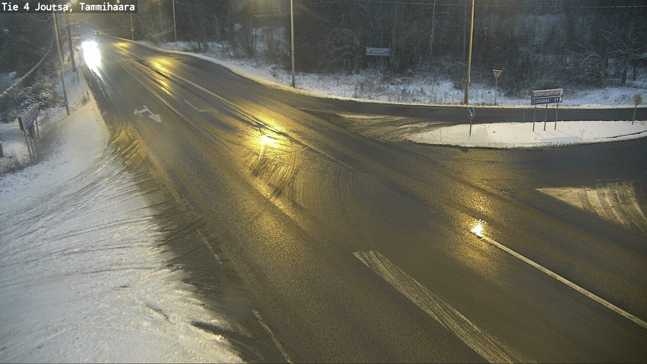 Weather Camera Image Väg 4 Joutsa, Tammilahti, Joutsa, Keski-Suomi