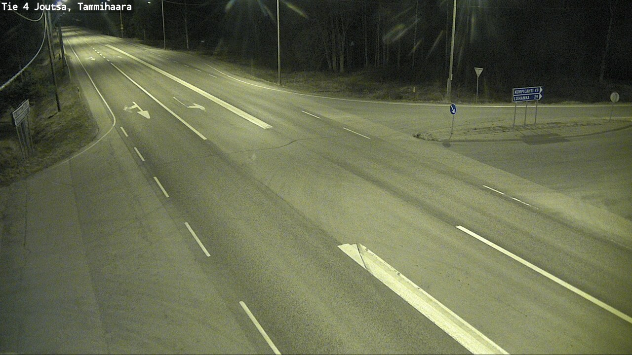 Weather Camera Image Road 4 Joutsa, Tammilahti, Joutsa, Keski-Suomi