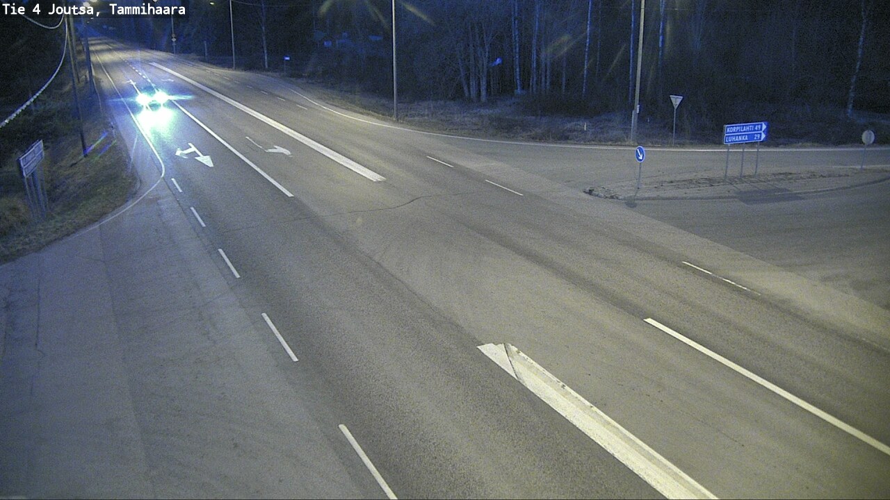 Weather Camera Image Road 4 Joutsa, Tammilahti, Joutsa, Keski-Suomi