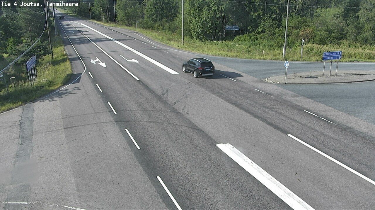 Weather Camera Image Road 4 Joutsa, Tammilahti, Joutsa, Keski-Suomi