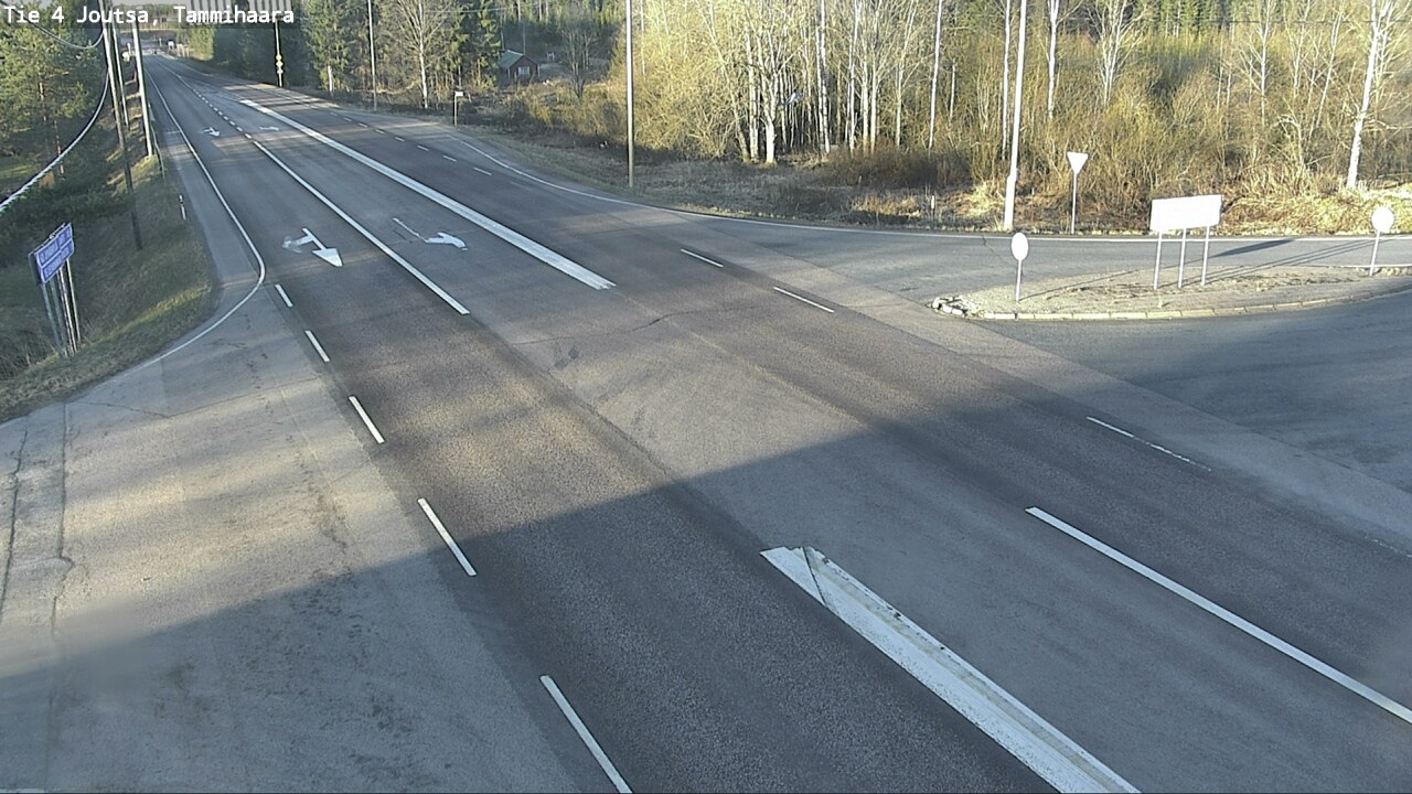 Weather Camera Image Väg 4 Joutsa, Tammilahti, Joutsa, Keski-Suomi