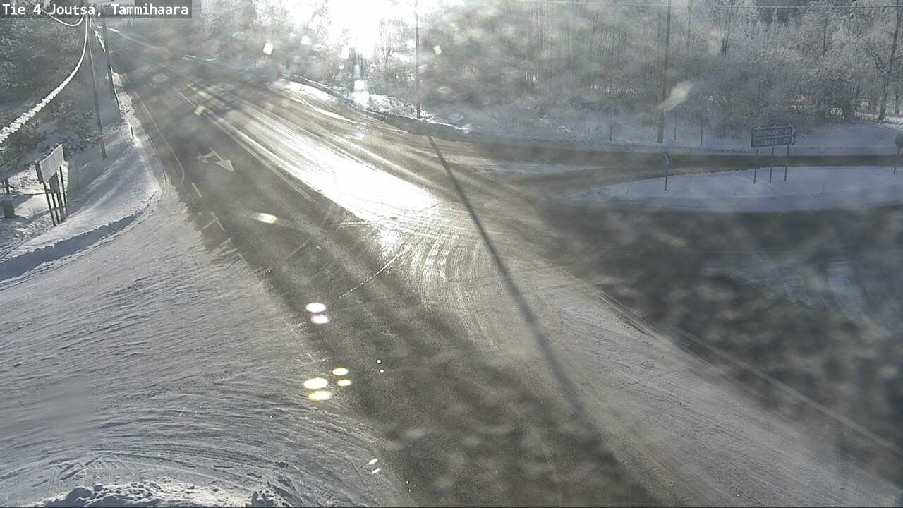 Weather Camera Image Road 4 Joutsa, Tammilahti, Joutsa, Keski-Suomi