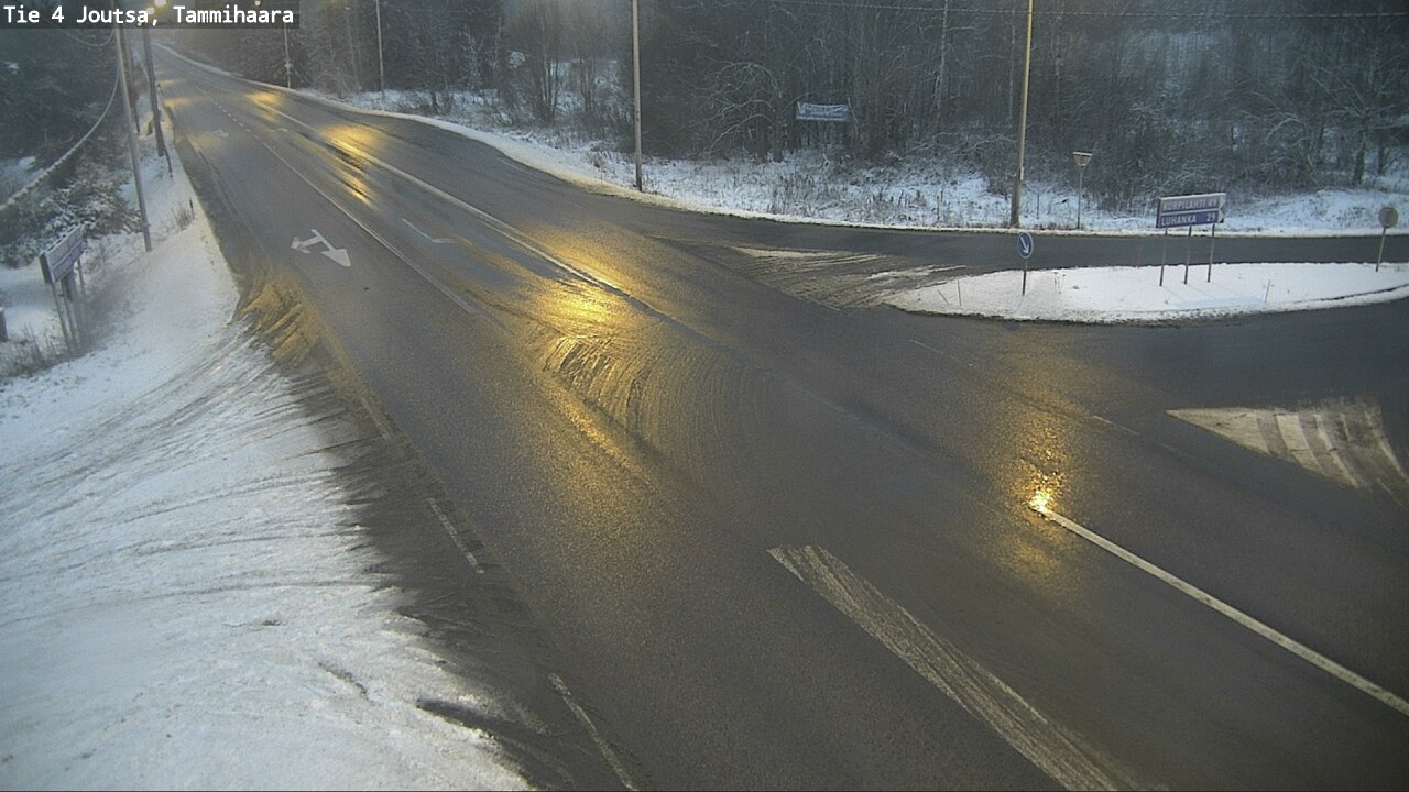 Weather Camera Image Väg 4 Joutsa, Tammilahti, Joutsa, Keski-Suomi