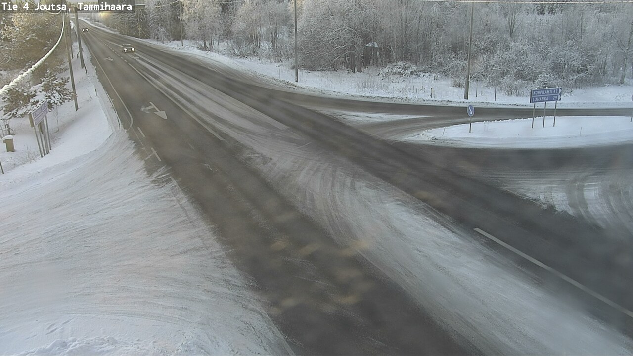Weather Camera Image Väg 4 Joutsa, Tammilahti, Joutsa, Keski-Suomi