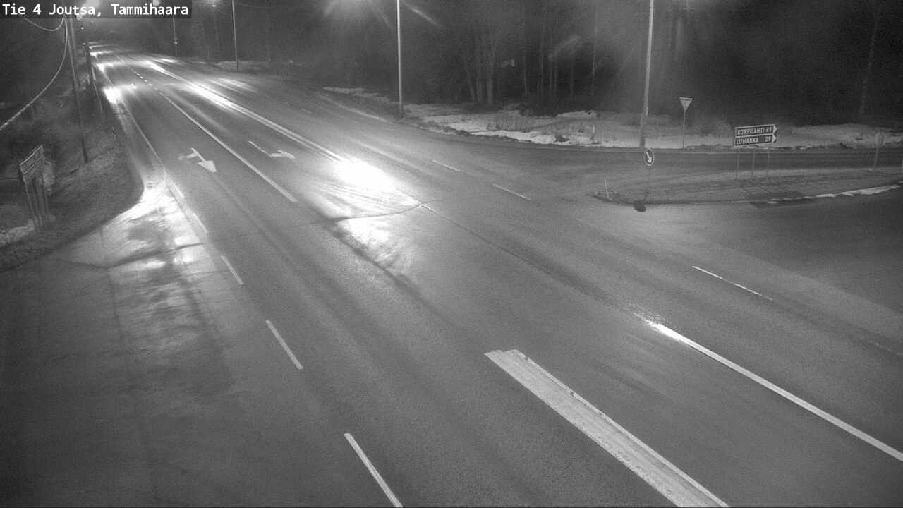 Weather Camera Image Road 4 Joutsa, Tammilahti, Joutsa, Keski-Suomi