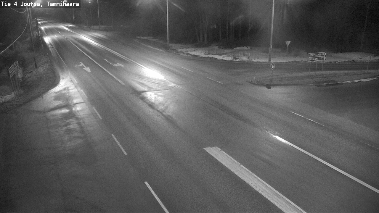 Weather Camera Image Road 4 Joutsa, Tammilahti, Joutsa, Keski-Suomi