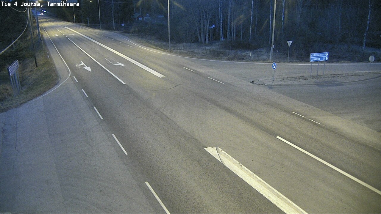 Weather Camera Image Road 4 Joutsa, Tammilahti, Joutsa, Keski-Suomi