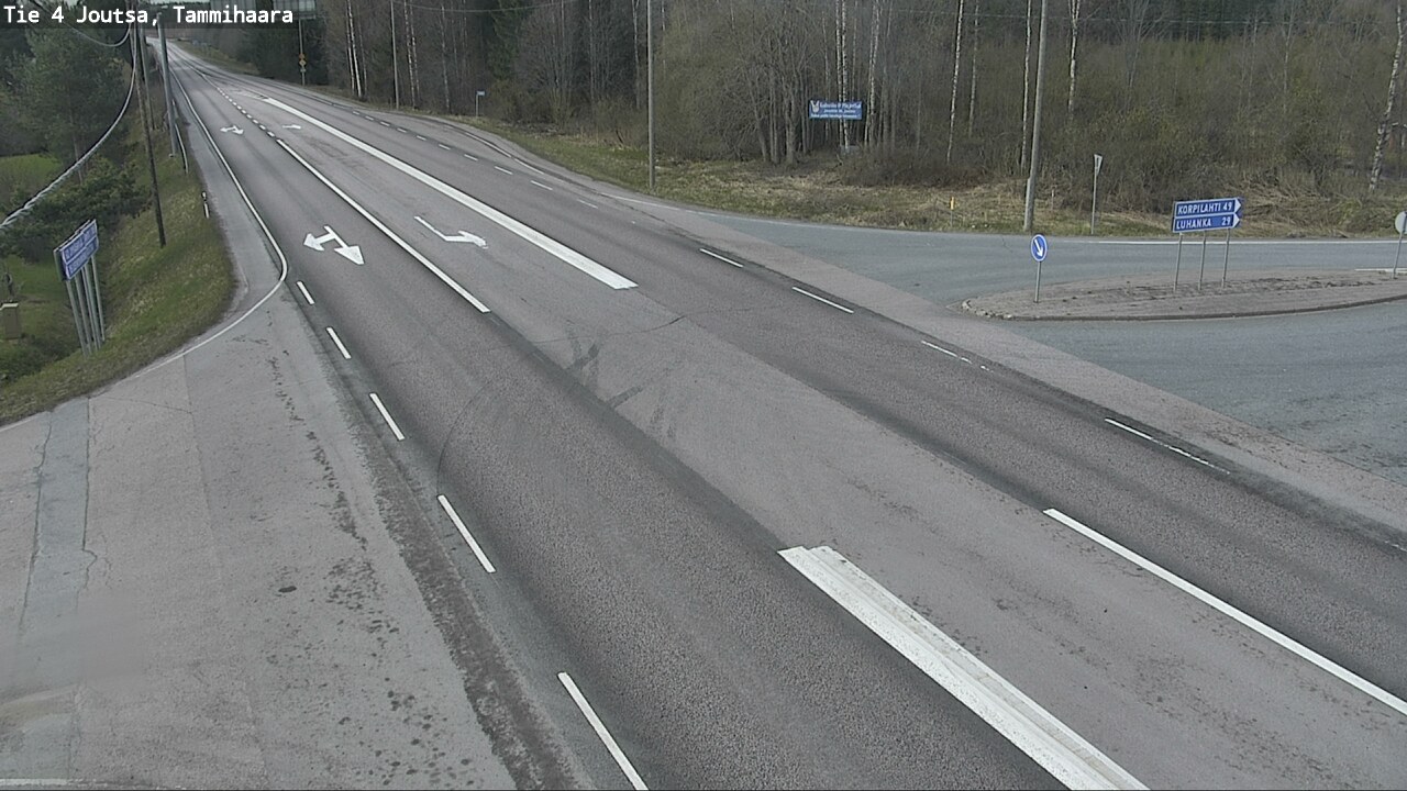 Weather Camera Image Road 4 Joutsa, Tammilahti, Joutsa, Keski-Suomi