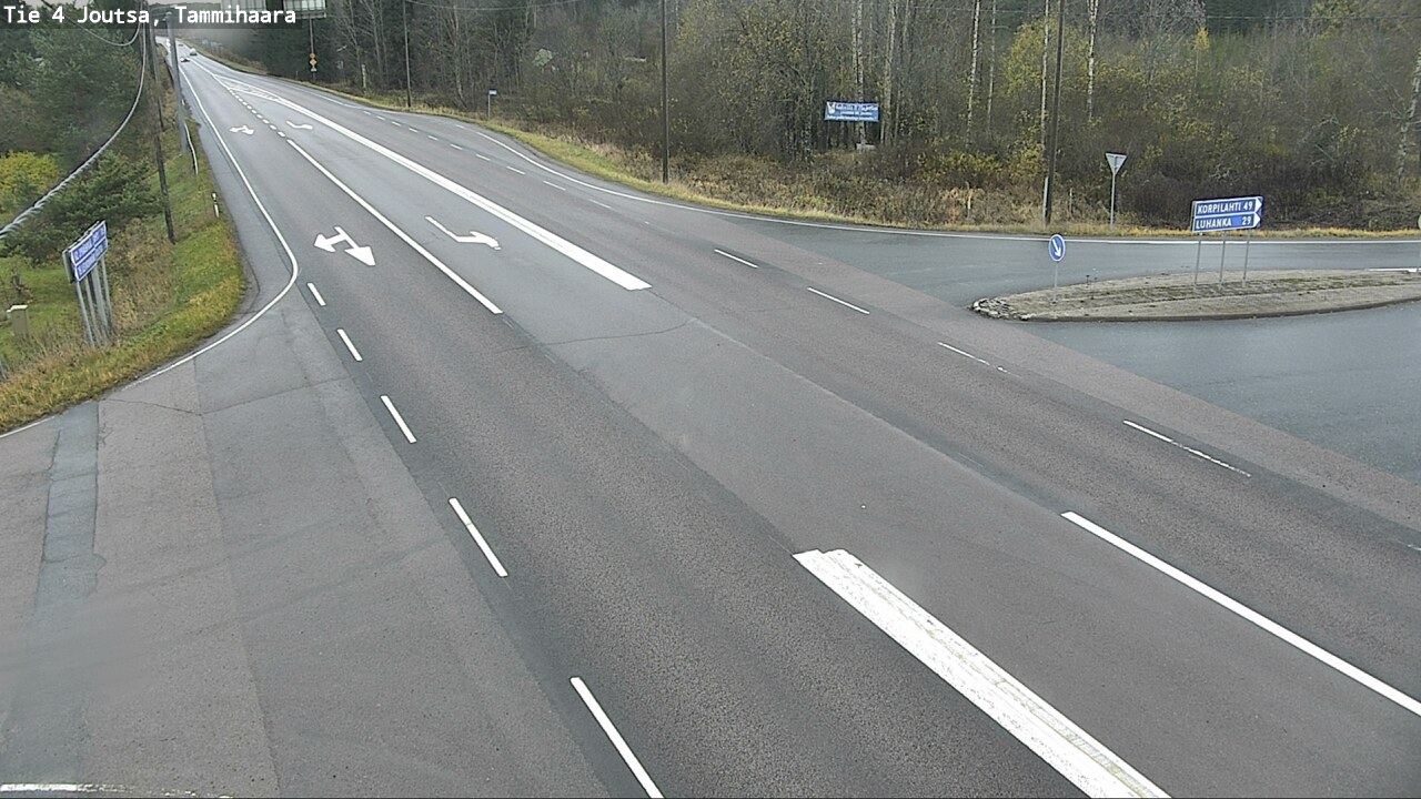 Kelikamerat Kuva Tie 4 Joutsa, Tammilahti, Joutsa, Keski-Suomi