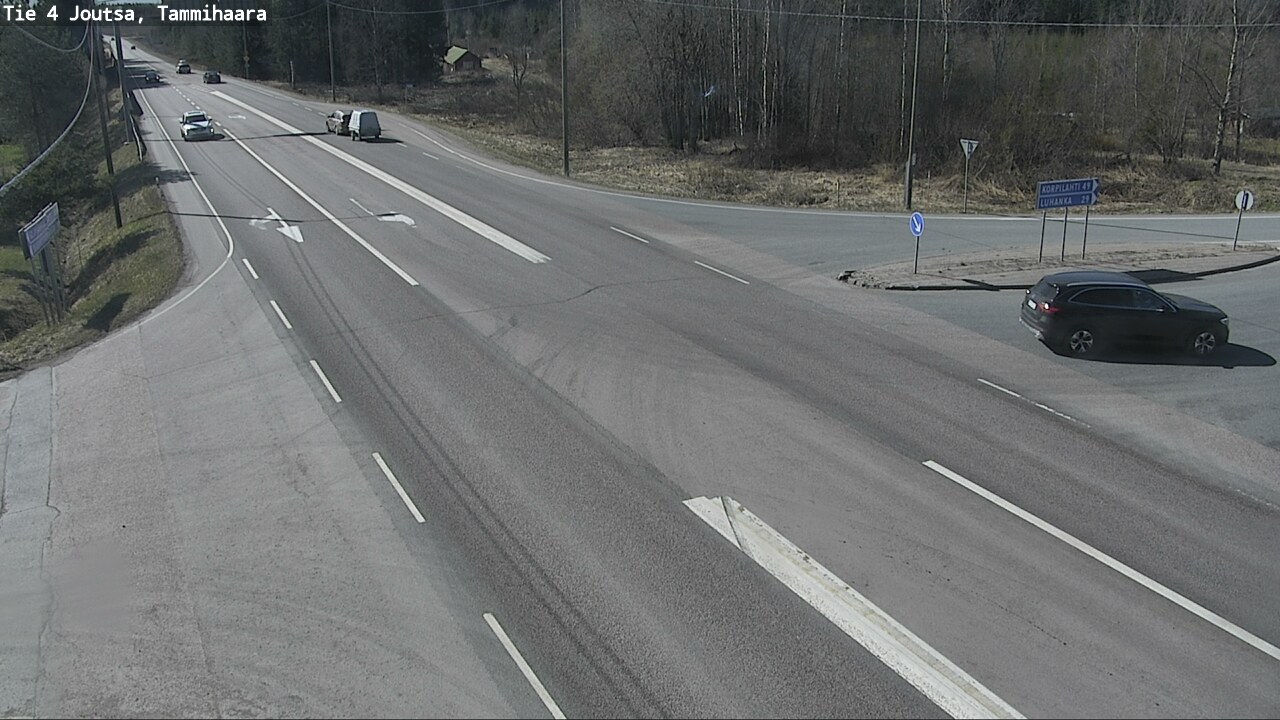 Weather Camera Image Väg 4 Joutsa, Tammilahti, Joutsa, Keski-Suomi