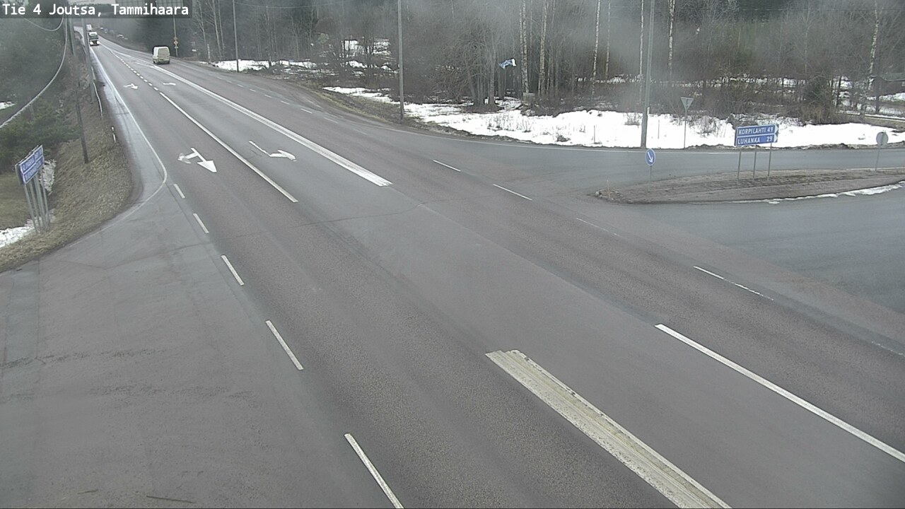 Weather Camera Image Road 4 Joutsa, Tammilahti, Joutsa, Keski-Suomi