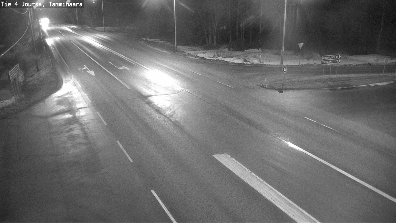 Weather Camera Image Road 4 Joutsa, Tammilahti, Joutsa, Keski-Suomi