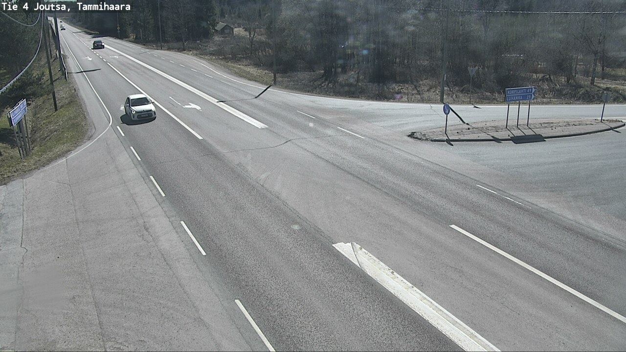 Weather Camera Image Väg 4 Joutsa, Tammilahti, Joutsa, Keski-Suomi