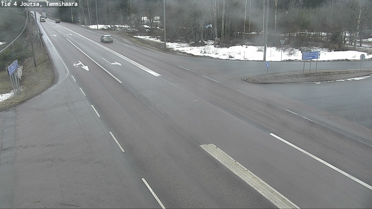 Weather Camera Image Road 4 Joutsa, Tammilahti, Joutsa, Keski-Suomi
