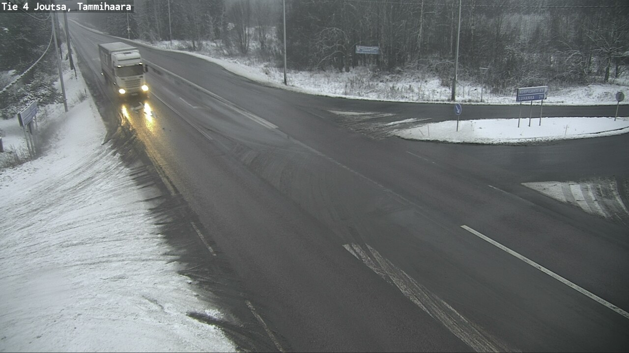 Weather Camera Image Väg 4 Joutsa, Tammilahti, Joutsa, Keski-Suomi