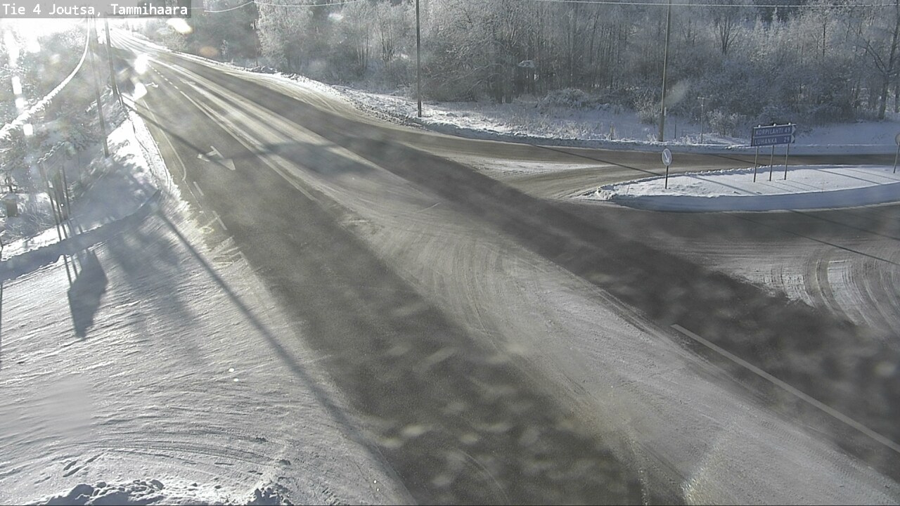 Weather Camera Image Road 4 Joutsa, Tammilahti, Joutsa, Keski-Suomi