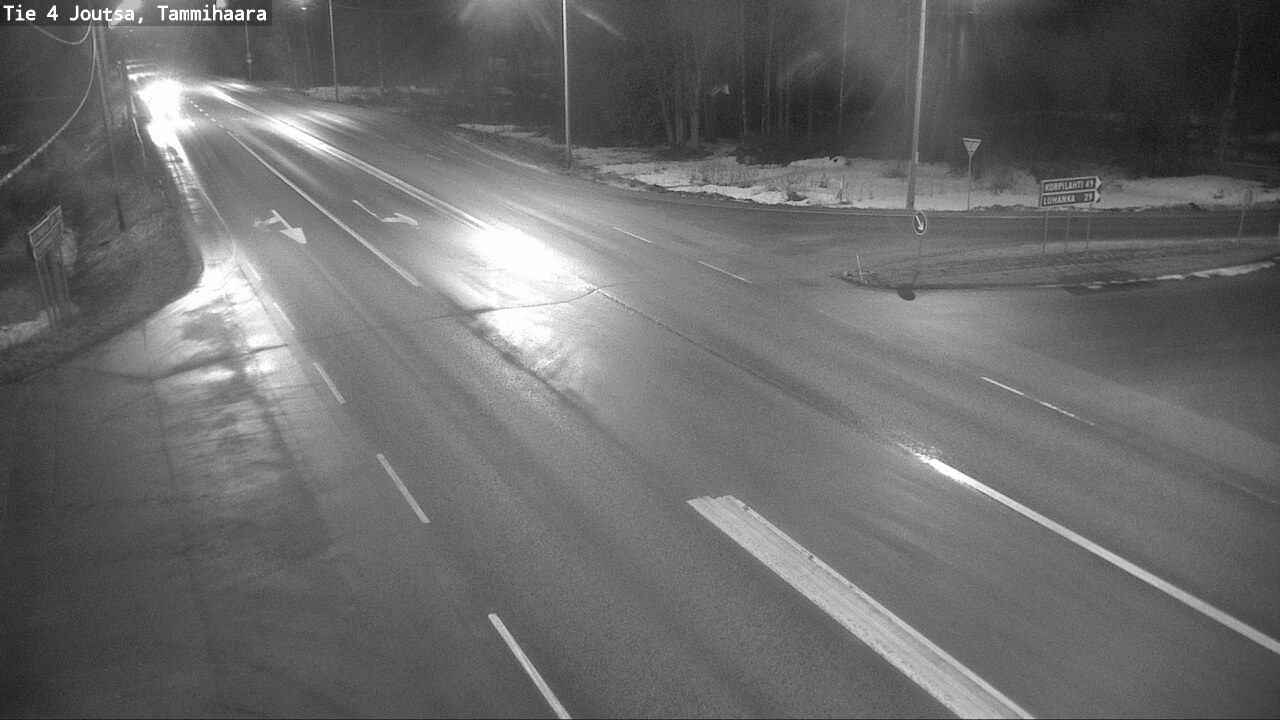 Weather Camera Image Road 4 Joutsa, Tammilahti, Joutsa, Keski-Suomi