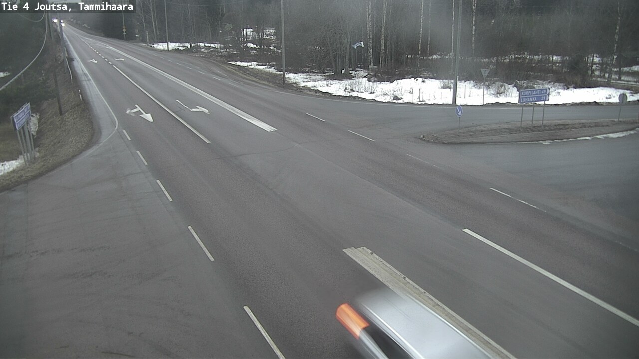 Weather Camera Image Road 4 Joutsa, Tammilahti, Joutsa, Keski-Suomi