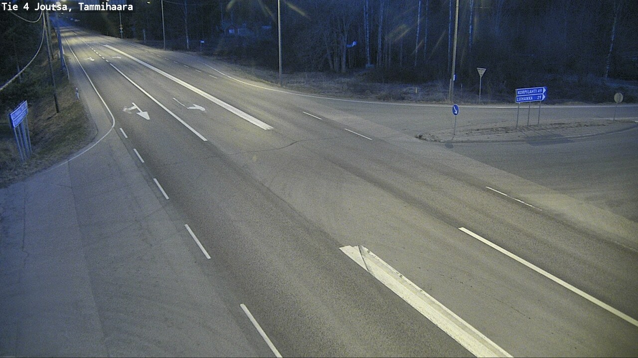 Weather Camera Image Väg 4 Joutsa, Tammilahti, Joutsa, Keski-Suomi