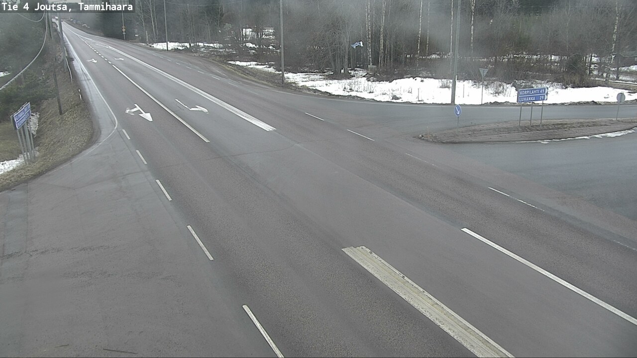 Weather Camera Image Road 4 Joutsa, Tammilahti, Joutsa, Keski-Suomi