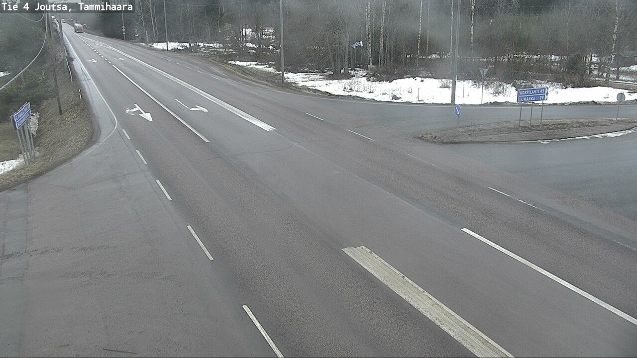 Weather Camera Image Road 4 Joutsa, Tammilahti, Joutsa, Keski-Suomi
