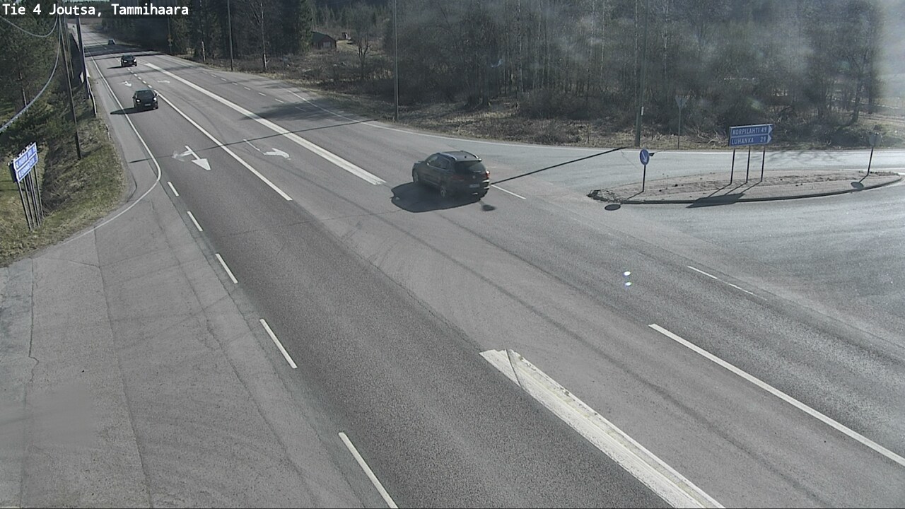 Weather Camera Image Väg 4 Joutsa, Tammilahti, Joutsa, Keski-Suomi