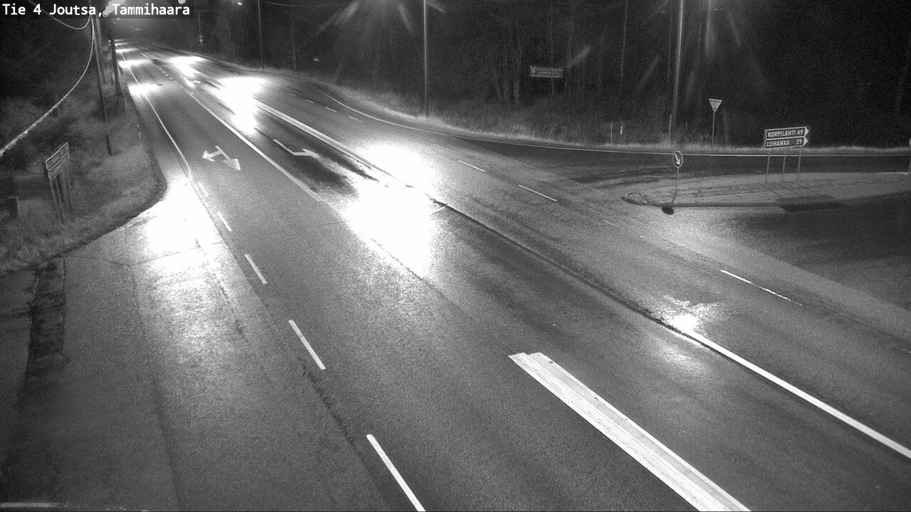 Weather Camera Image Väg 4 Joutsa, Tammilahti, Joutsa, Keski-Suomi