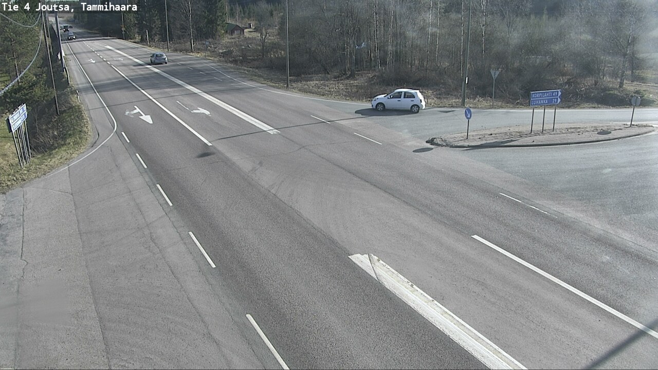 Weather Camera Image Väg 4 Joutsa, Tammilahti, Joutsa, Keski-Suomi